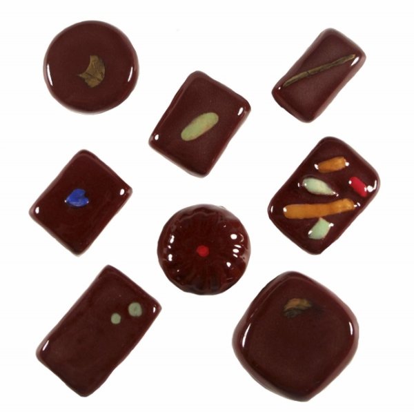 画像1: 【フェーブ】Clamecy Gourmandises en Chocolat 2006年 8コセット - クラムシー (S) (1)
