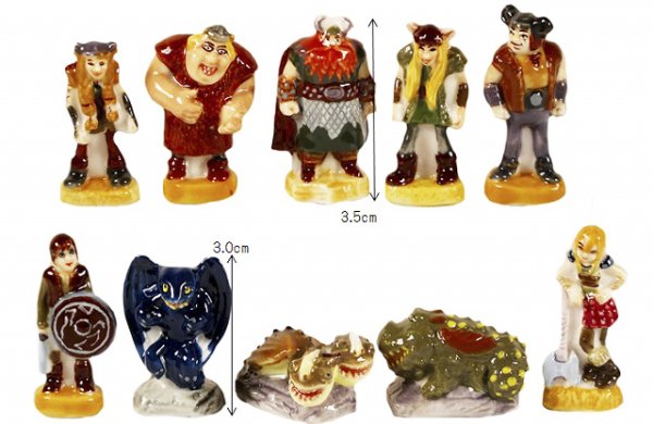 画像2: 【フェーブ】ヒックとドラゴン 10個-2010年(S) (2)