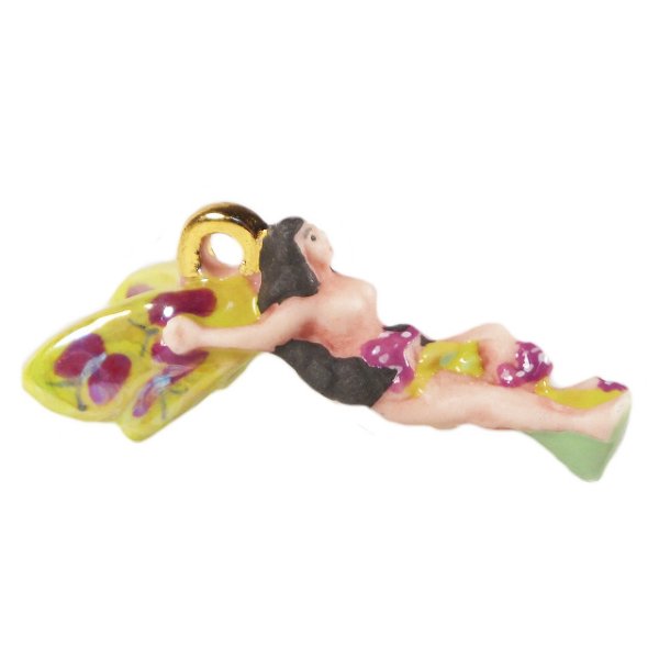 画像2: 【フェーブ】妖精のペンダント -春のめざめ (2)