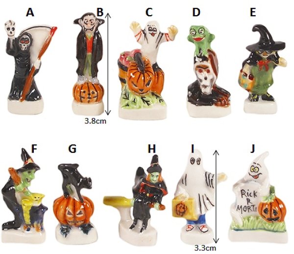 画像2: 【フェーブ】 ヒューラ ハロウィン 10個(S) 単品あり (2)