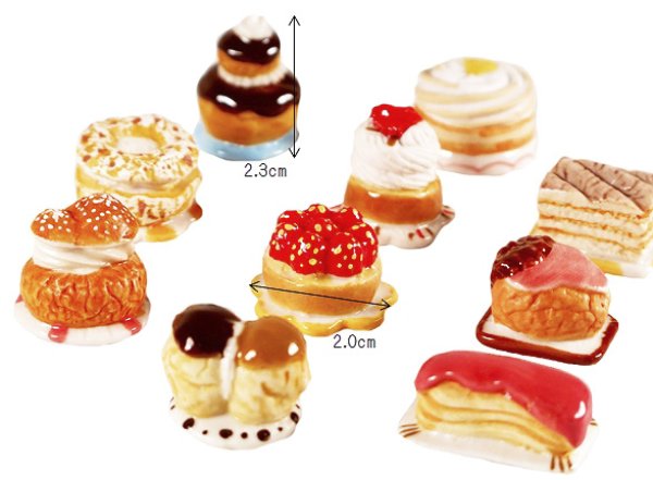 画像2: 【フェーブ】可愛いお菓子 各1個  -2014年(S) (2)