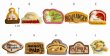 画像2: 【フェーブ】パン屋とケーキ屋さんの看板 10個(S) (2)