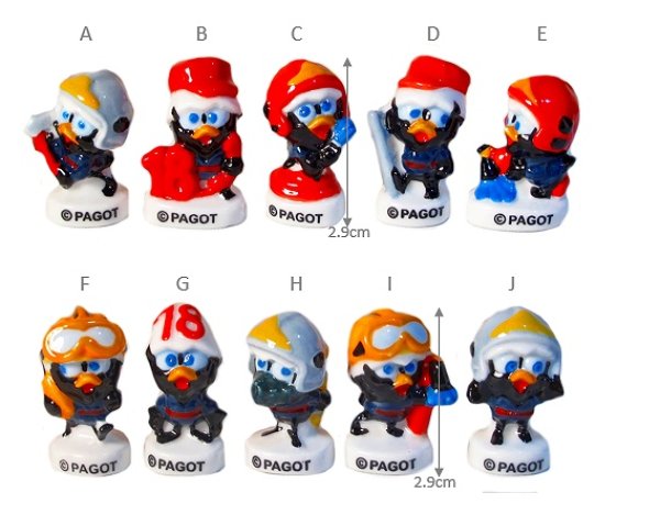 画像2: 【フェーブ】私のヒーロー カリメロ10個 2017年(S) (2)