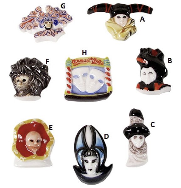 画像3: 【フェーブ】ベネチアの仮面 8個 単品あり!(S) (3)