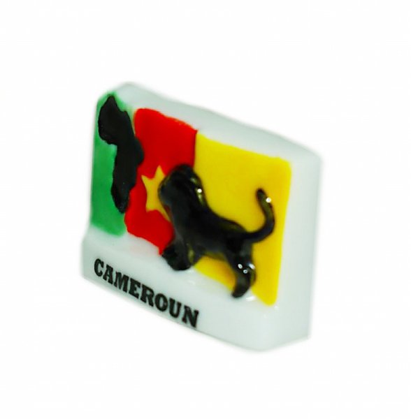 画像2: 【フェーブ】カメルーン -世界の国旗 (2)