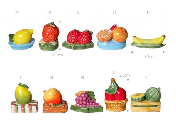 画像2: 【フェーブ】 季節のフルーツ 10個 単品あり!(S) 2006年 (2)