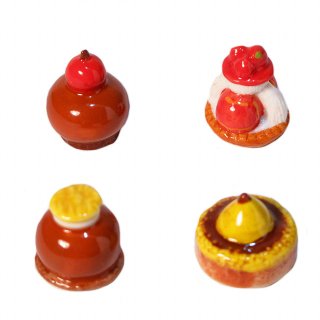【新品・未使用】マカロンデザート　１１点　フェーヴ　フェーブ　フランス　送料込み フェーブ】甘いデザート 10個 -2021年(S) 単品あり - フェーブな