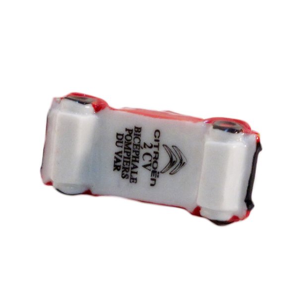 画像2: 【フェーブ】CITROEN 2CV 車 BICEPHALE POMPIERS (2)