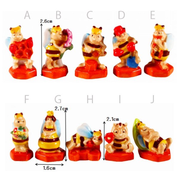 画像2: 【フェーブ】可愛いミツバチ 10個 単品あり (S) (2)