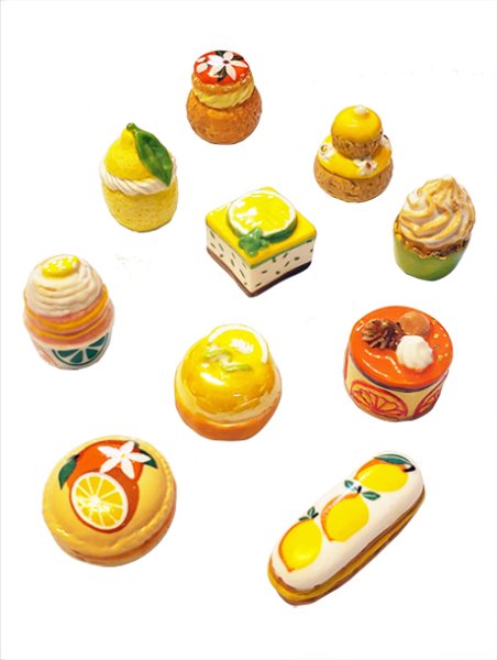 画像1: 【フェーブ】 柑橘系のお菓子10個-2023年(S) (1)