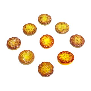 ガレットデロワ 食べ物 - 陶器小物雑貨通販のフェーブなつじかん