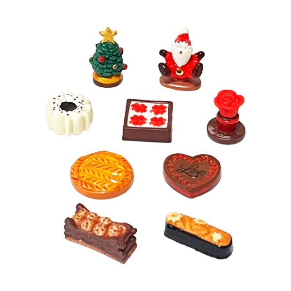 画像1: 【アウトレットフェーブ】patisseries ケーキ 9個 COMYN 2023年 (M)(S) (1)
