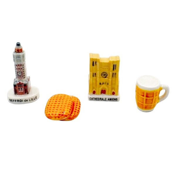 画像3: 【フェーブ】北フランスの町と食文化 9個-2026年(S) (3)