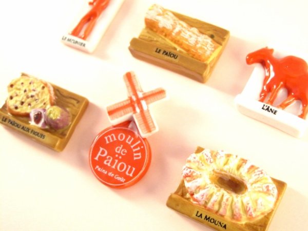 画像3: 【フェーブ】LE MOULIN ET LES PAINS パン 6個 - MOULIN DE PAIOU 2011年 ムーラン・ドゥ・パイウー (M)(S) (3)