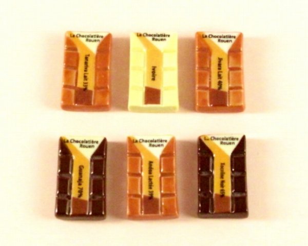 画像3: 【フェーブ】板チョコ 6個 - ROUEN 2011年 ルーアン (M)(S) (3)
