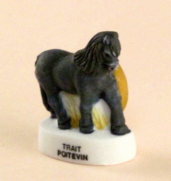 画像1: 【フェーブ】 TRAIT POITEVIN (馬) (1)