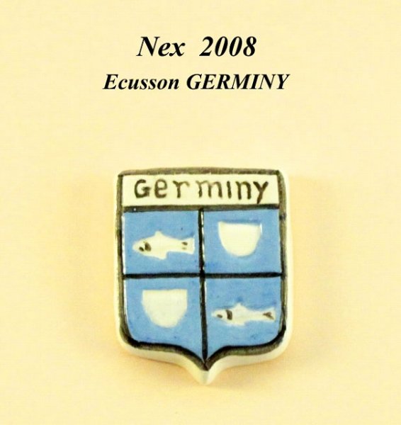 画像1: 【フェーブ】Ecusson Germiny 紋章 - NEX 2008年 (1)