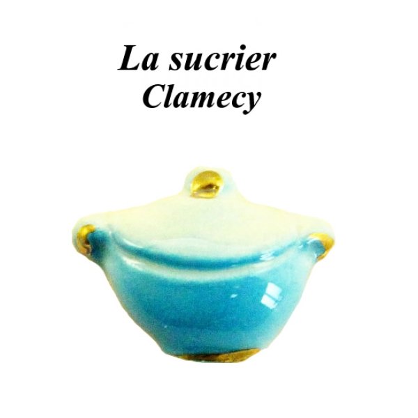 画像1: 【フェーブ】La sucrier シュガーポット - Clamecy (1)