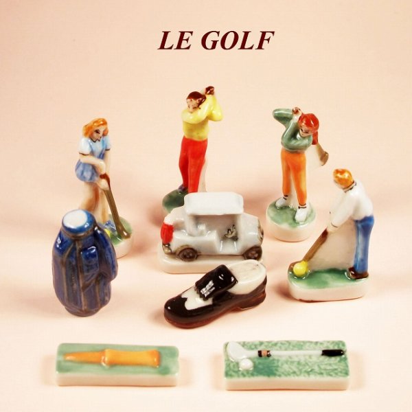 画像1: 【フェーブ】LE GOLF ゴルフ 9個 - Arguydal 2000年(S) (1)