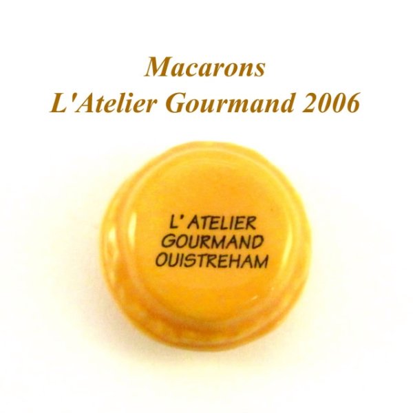 画像1: 【フェーブ】Macaron マカロン L'Atelier Gourmand 2006年 Orange - ALCARA (M) (1)