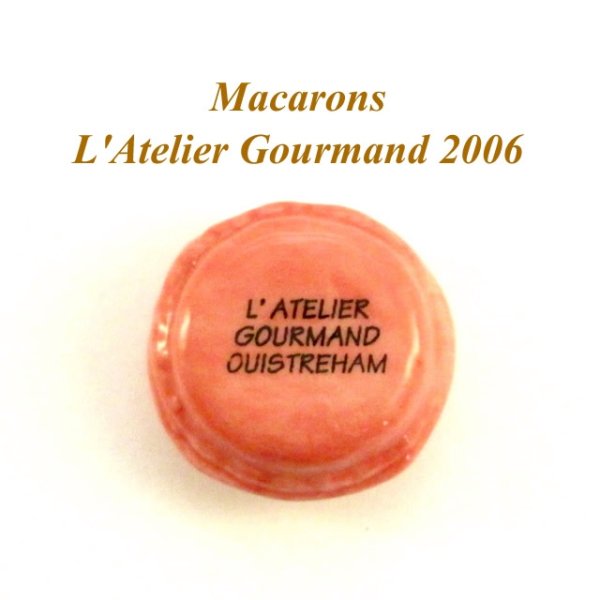 画像1: 【フェーブ】Macaron マカロン L'Atelier Gourmand 2006年 Red - ALCARA (M) (1)