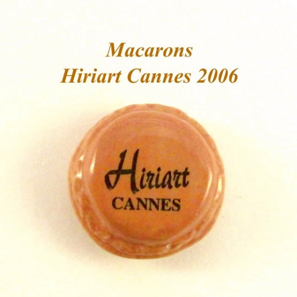 画像1: 【フェーブ】Macaron マカロン Hiriart Cannes 2006年 コーヒー - ALCARA (M) (1)