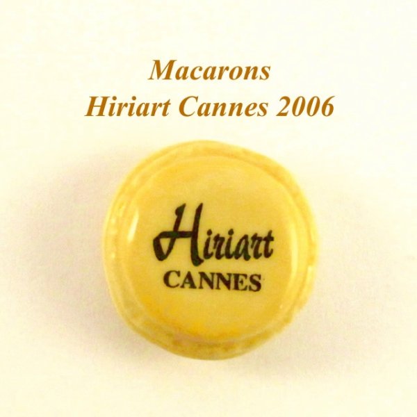 画像1: 【フェーブ】Macaron マカロン Hiriart Cannes 2006年 シトロン - ALCARA (M) (1)