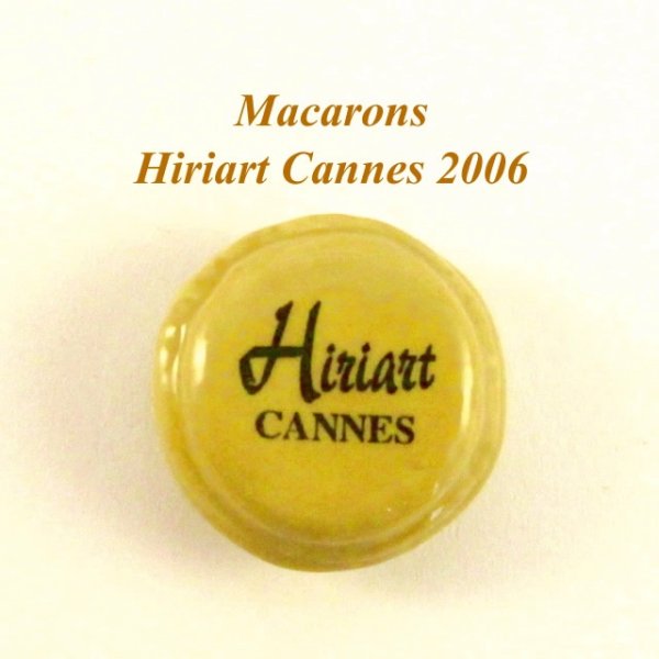 画像1: 【フェーブ】Macaron マカロン Hiriart Cannes 2006年 ピスタチオ - ALCARA (M) (1)