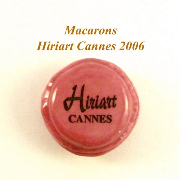 画像1: 【フェーブ】Macaron マカロン Hiriart Cannes 2006年 カシス - ALCARA (M) (1)