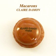 画像1: 【フェーブ】Macaron マカロン Claire Damon Brown - GATEAUX et du PAIN - ALCARA 2007年 (M) (1)