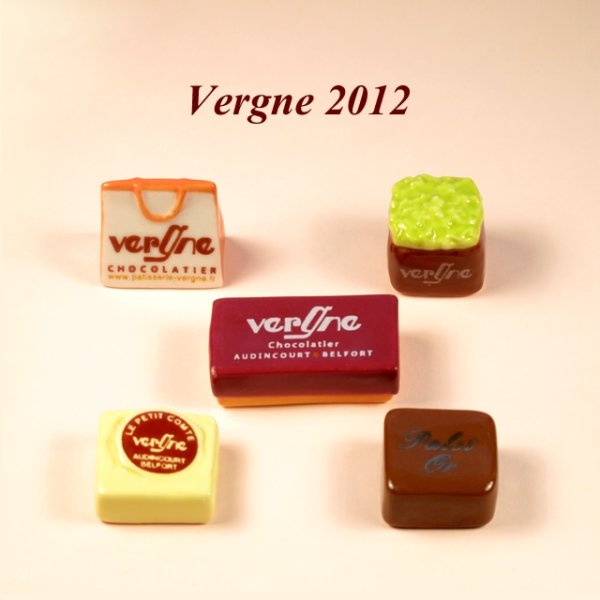 画像1: 【フェーブ】VERGNE 5個 2012年 (M)(S) (1)