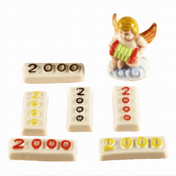 画像1: 【フェーブ】AN 2000 天使 2000年 - 7個(S) (1)