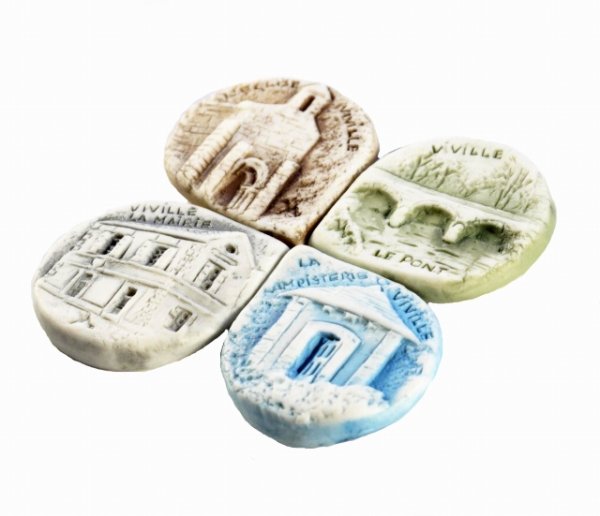 画像2: 【フェーブ】VIVILLE ヴィヴィル 4個 (S) - MIDGARD 2012年 (2)