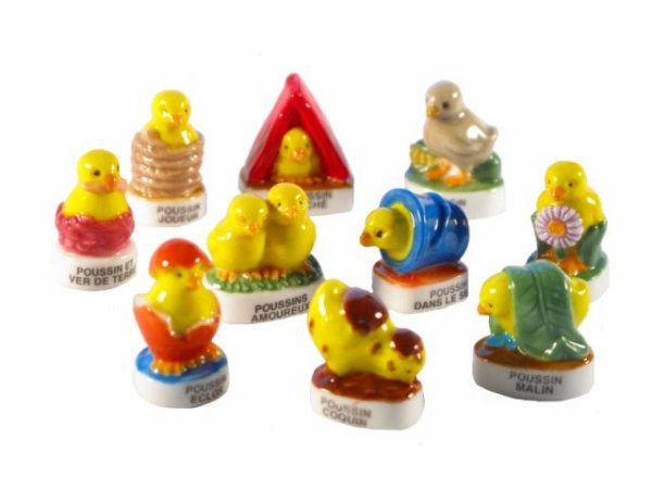 画像2: 【フェーブ】LES POUSSINS RIGOLOS 可愛いひよこ 10個 単品あり - 2013年(S) (2)