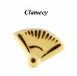 画像1: 【フェーブ】 金の扇 - clamecy (1)