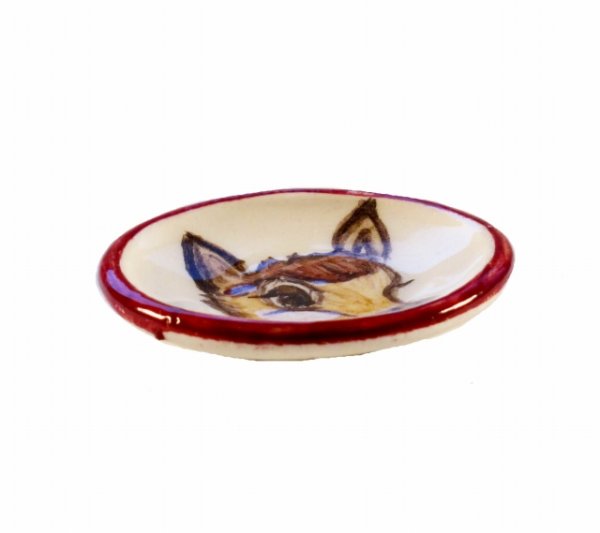 画像3: 【フェーブ】Assiettes バンビのプレート レッド - NEX (3)