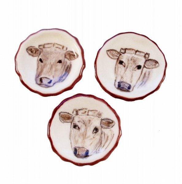 画像2: 【フェーブ】LORRAINE ロレーヌ 牛 プレート - NEX (2)