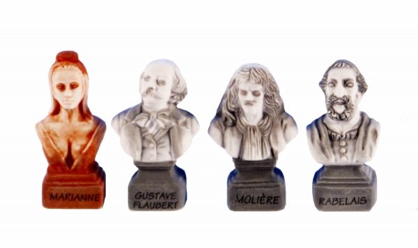 画像2: 【フェーブ】フランスの偉人たち 8個(S) (2)