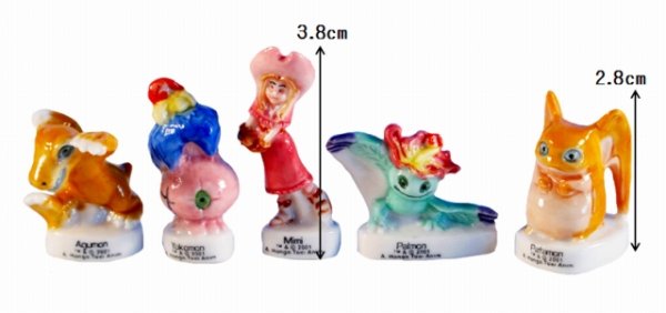 画像2: 【フェーブ】デジモン 10個 - 2002年(S) (2)