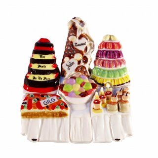 指輪のフェーヴ（フェーブ）全12個❤ポースレン（陶磁器）製のかわいいミニチュア フェーヴ販売 - 日本最大！陶器小物雑貨通販のフェーブなつじかん