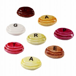 マカロンフェーブ 壁掛けインテリア︎̈︎* マカロン 食べ物 - 陶器小物雑貨通販のフェーブなつじかん