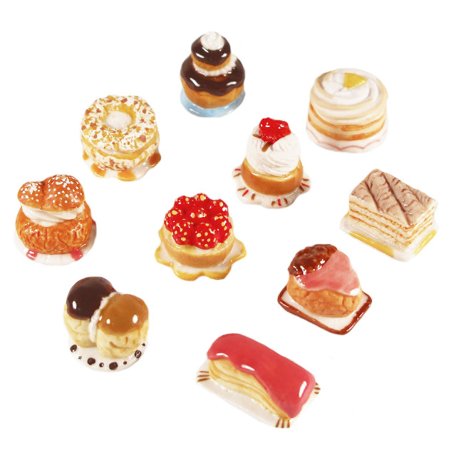 【フェーブ】可愛いお菓子 各1個  -2014年(S)