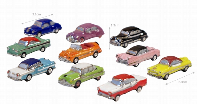 フェーブ クラシックカー アメ車 Habana Chromes 10個 S フェーブなつじかん